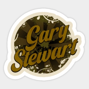 gary stewart Sticker